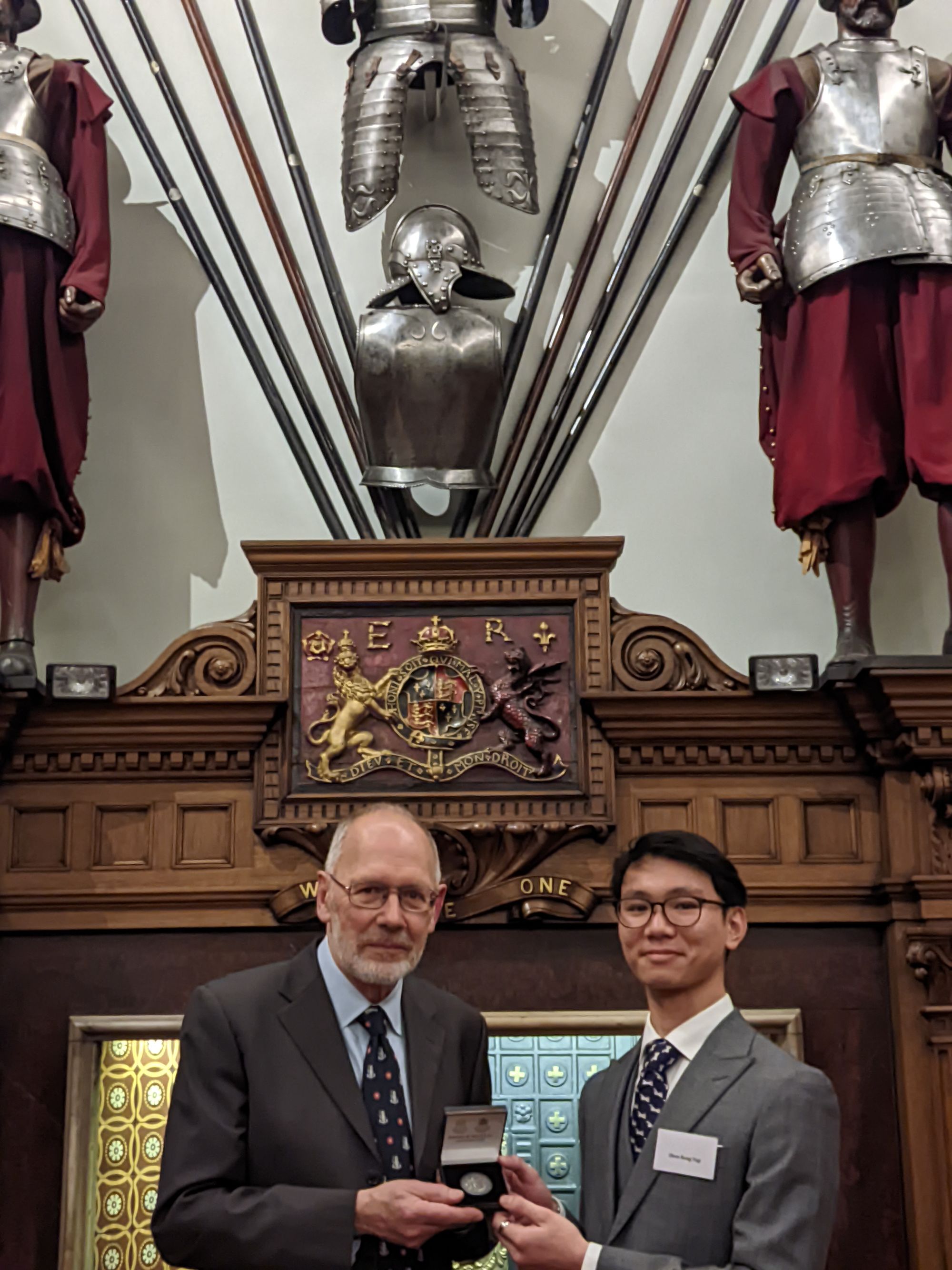 Experience at the Armourers' Hall